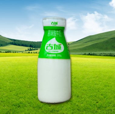 瓶装-原味酸牛奶